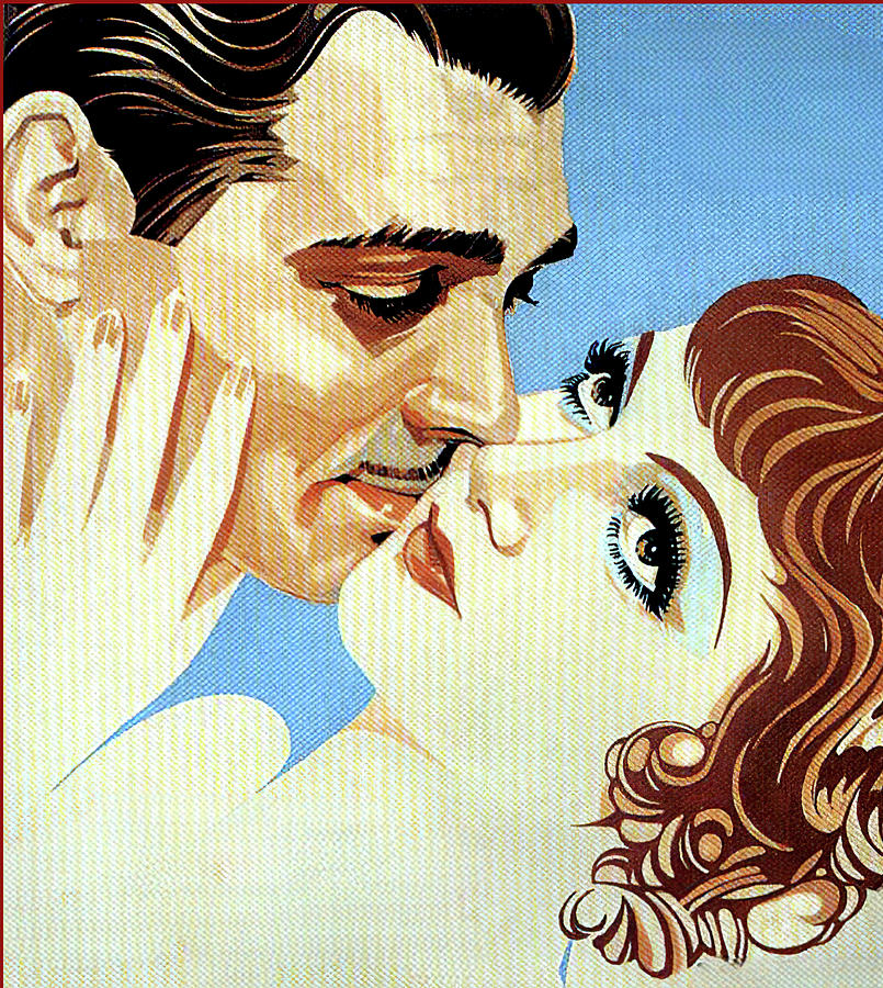 It Happened One Night, 1934, movie poster painting Painting by Movie World Posters