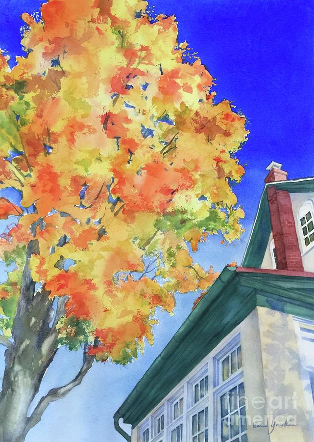 It is Autumn Painting by Liana Yarckin