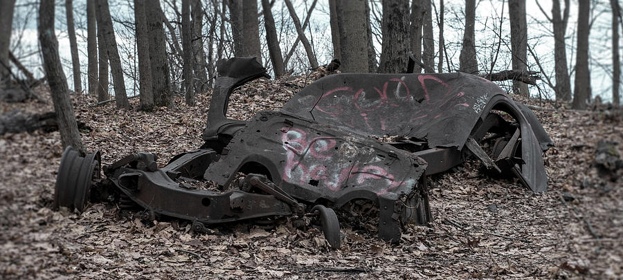 It just needs a little work - Rusted out old car frome from the by Kyle Lee It just needs a little work - Rusted out old car frome from the by Kyle Lee