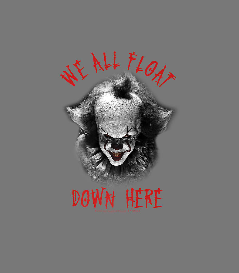 It Movie Pennywise We All Float Down Here Christma Digital Art By Lucasb Farra Fine Art America 0629