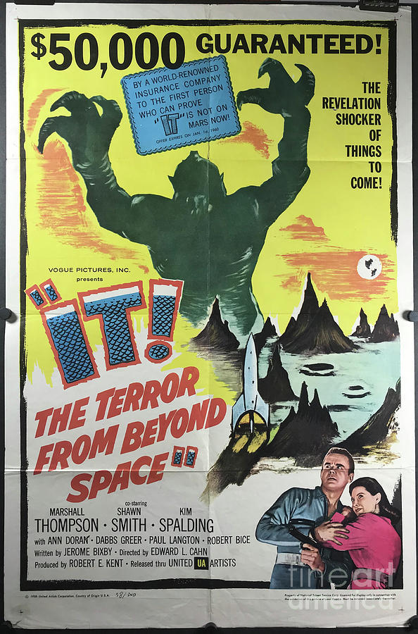 It Terror From Beyond Space Full Movie It The Terror From Beyond Space Original Vintage SciFi Thriller Movie
