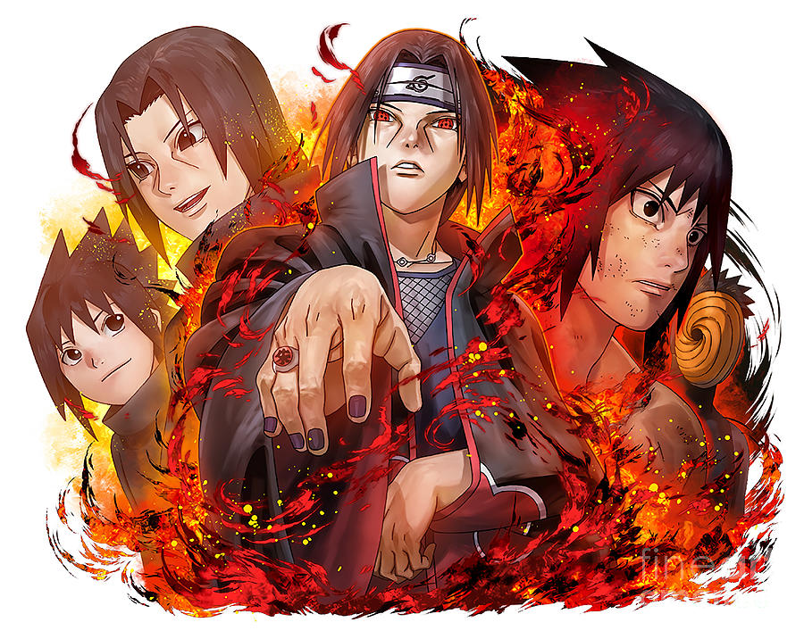 Itachi Digital Art by Cody Micha - Fine Art America