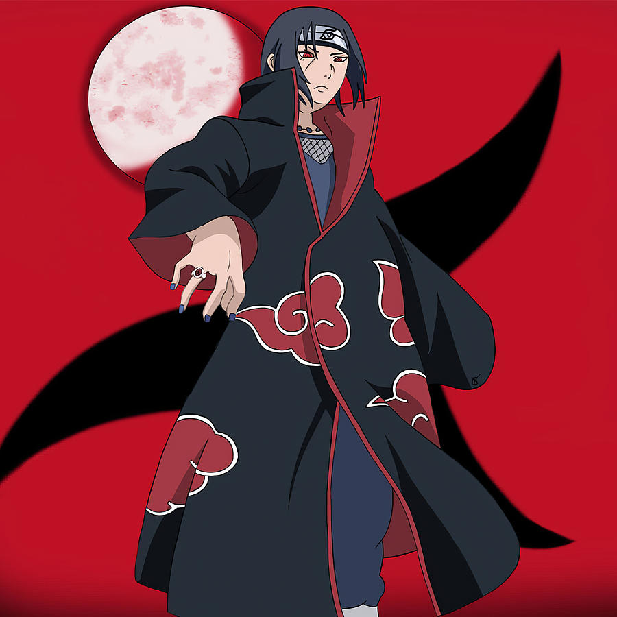 Itachi Naruto Digital Art by Nguyen Hai - Fine Art America