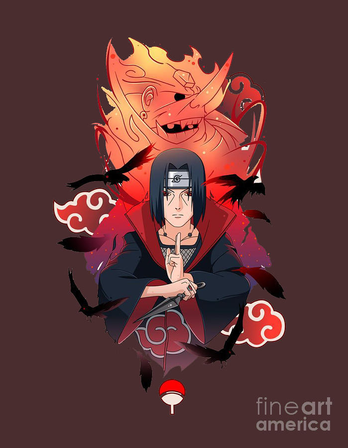 Itachi Digital Art By Shanelle Wheeler - Fine Art America