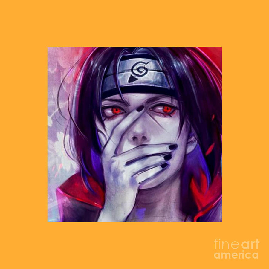 Itachi Uchiha Drawing by Hani Handayani