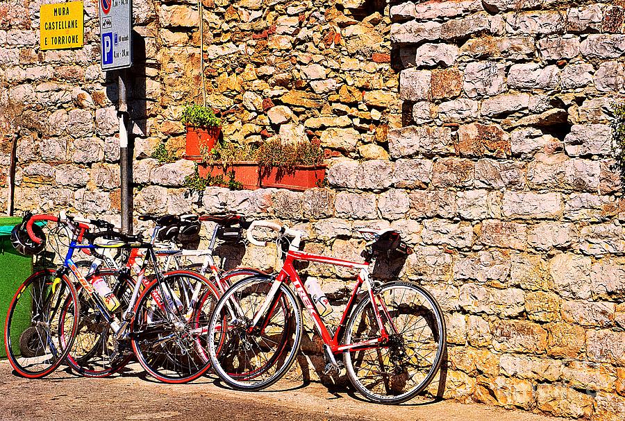 Italian bikes Photograph by Ramona Matei