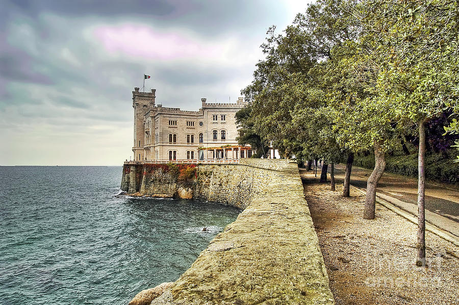 Italian Castle - Miramare Castle - Trieste - Italy Photograph by Paolo Signorini