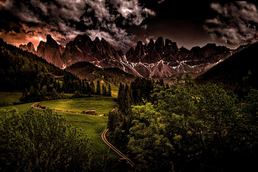 Italian Dolomite Alps Val di Funes Photograph by Norma Brandsberg