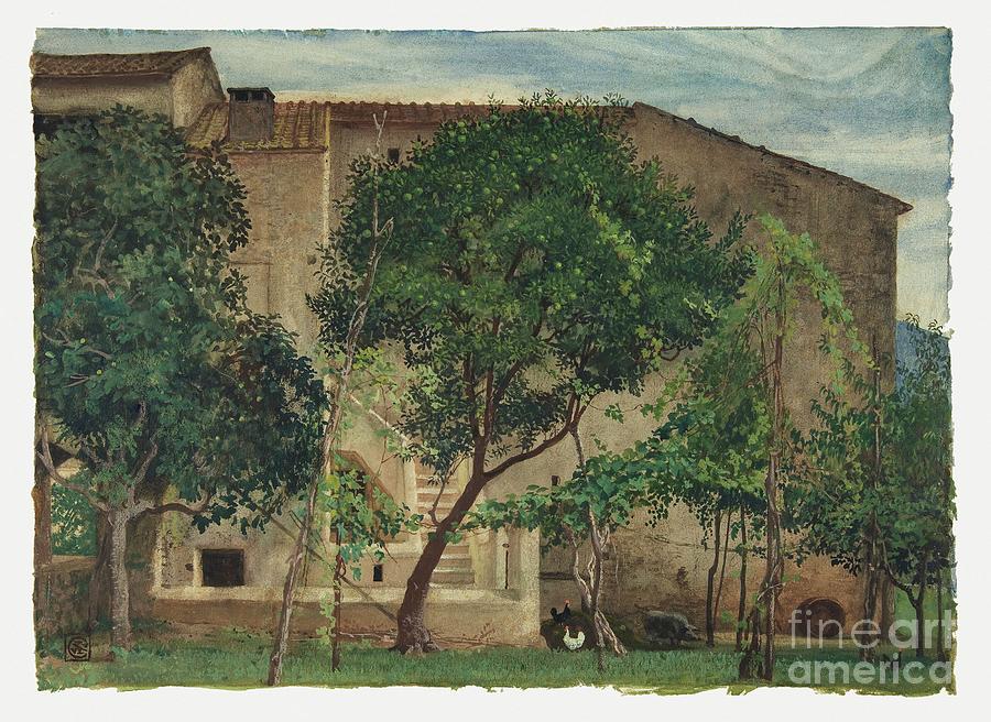 Italian Farmhouse 1871-1873 By Walter Crane. Original From The MET ...