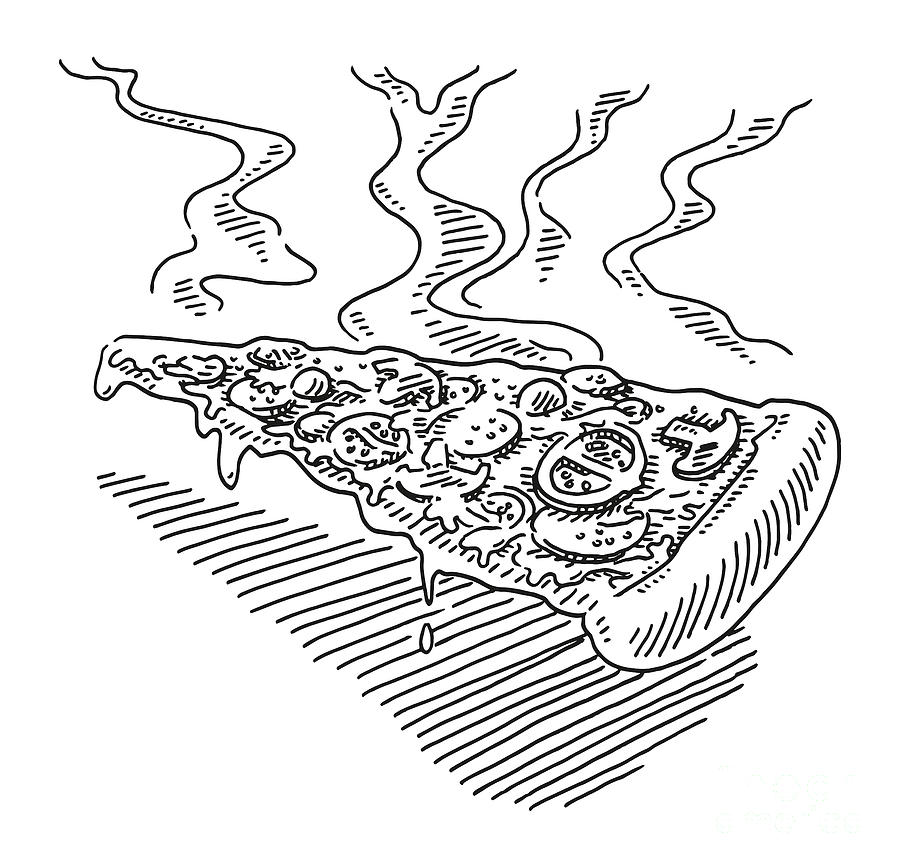 pizza sketch PNG & clipart images | Citypng