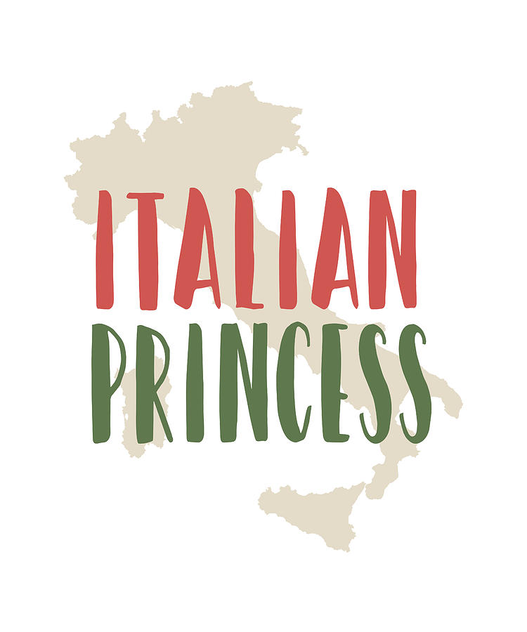 Italian for princess