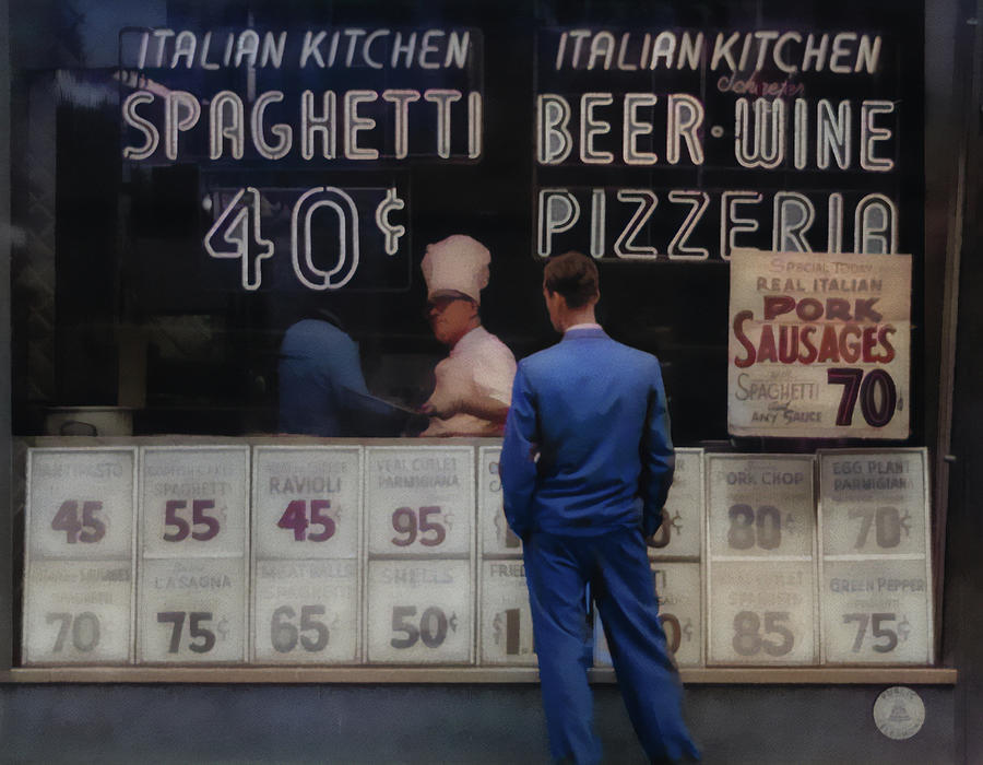 Italian Restarant Photograph by Jim Signorelli