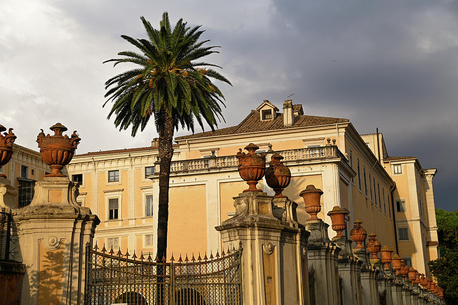 Italian Vacations - Rome - Villa Corsini 1 Photograph by Jenny Rainbow