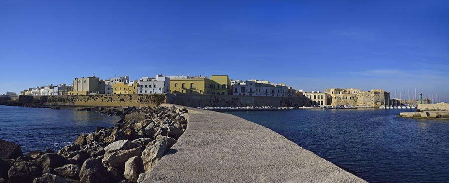 Italy, Puglia, Ostuni, City skyline from pier Photograph by Dermot Conlan/Tetra Images