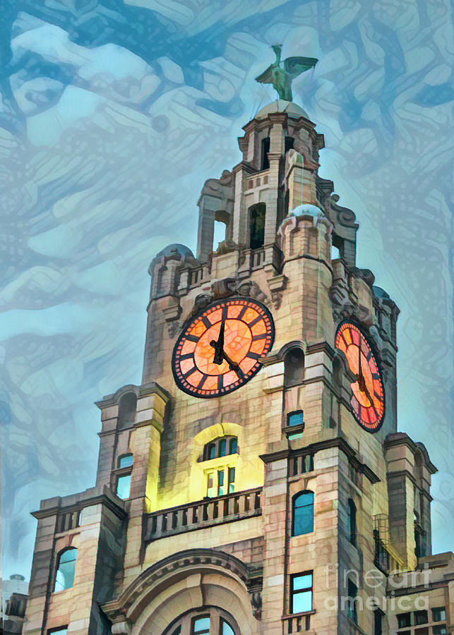 Its 5 O Clock Somewhere - Liverpool Digital Art
