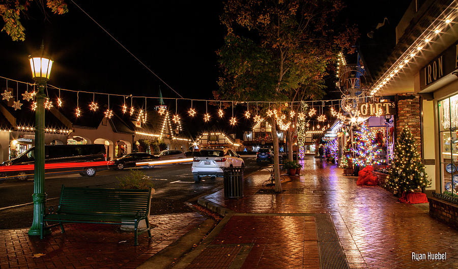 Its a Christmas Town Photograph by Ryan Huebel