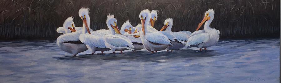Its A Family Affair Painting by Judy Rixom