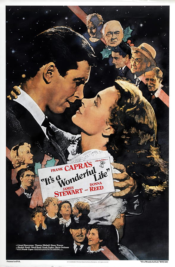 Its a Wonderful Life, 1946 Mixed Media by Movie World Posters
