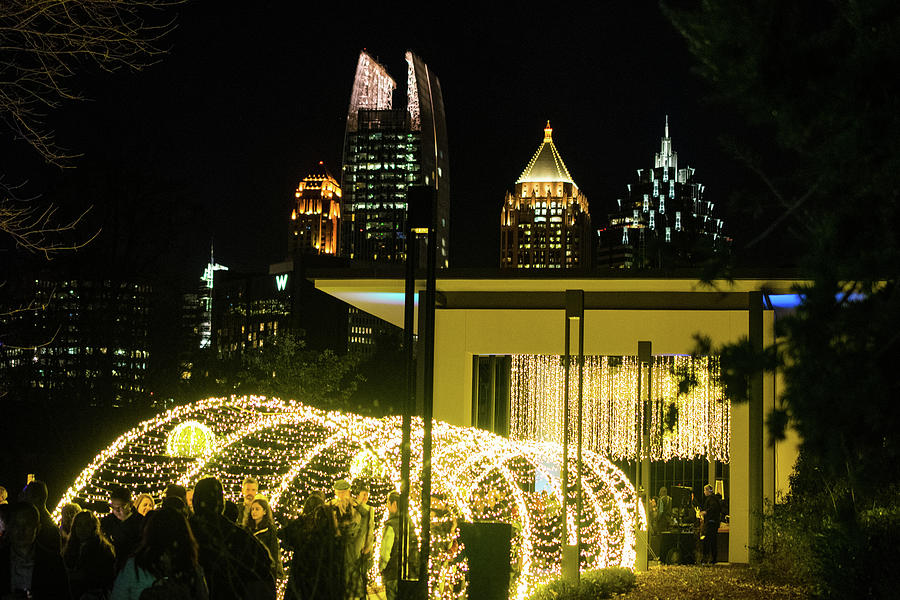 Its Christmastime in the City Photograph by Mary Ann Artz