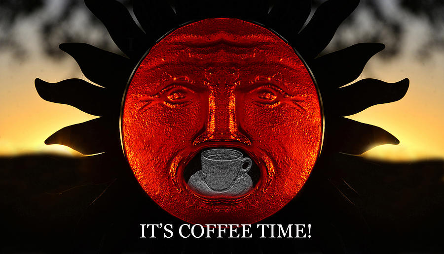 Its coffee time Mixed Media by David Lee Thompson