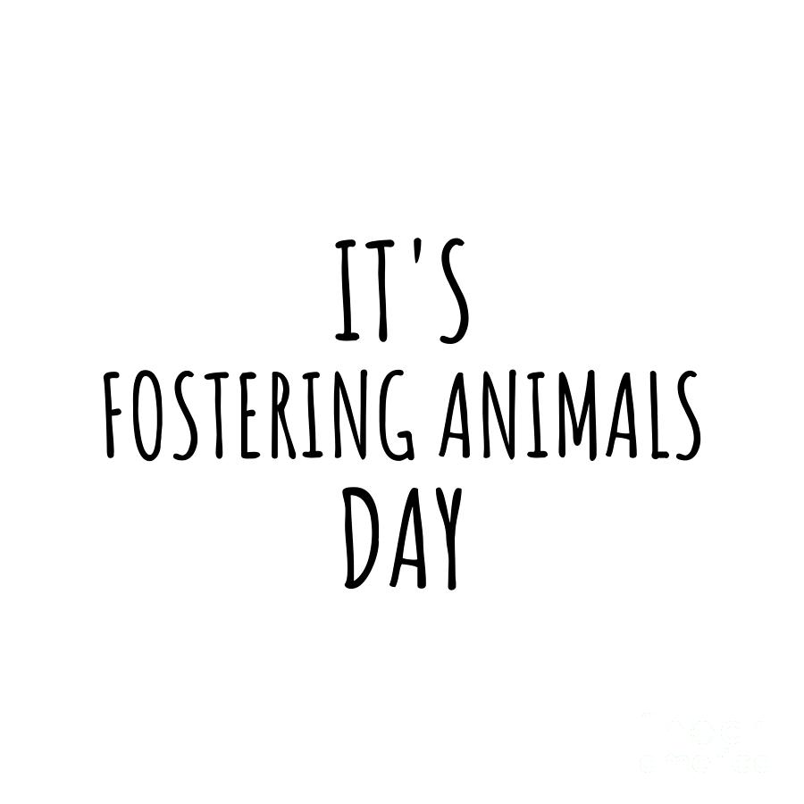 Hobby Digital Art - Its Fostering Animals Day by Jeff Creation