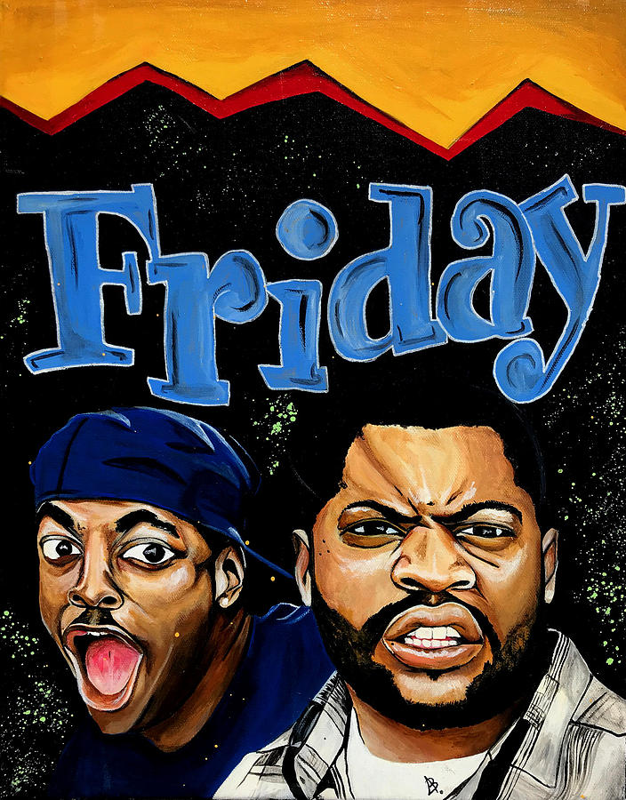 Its Friday Painting by Justambsart