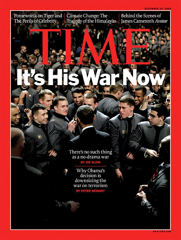 Its His War Now - Barack Obama, 2009 Photograph by Photographs for TIME by Christopher Morris-VII