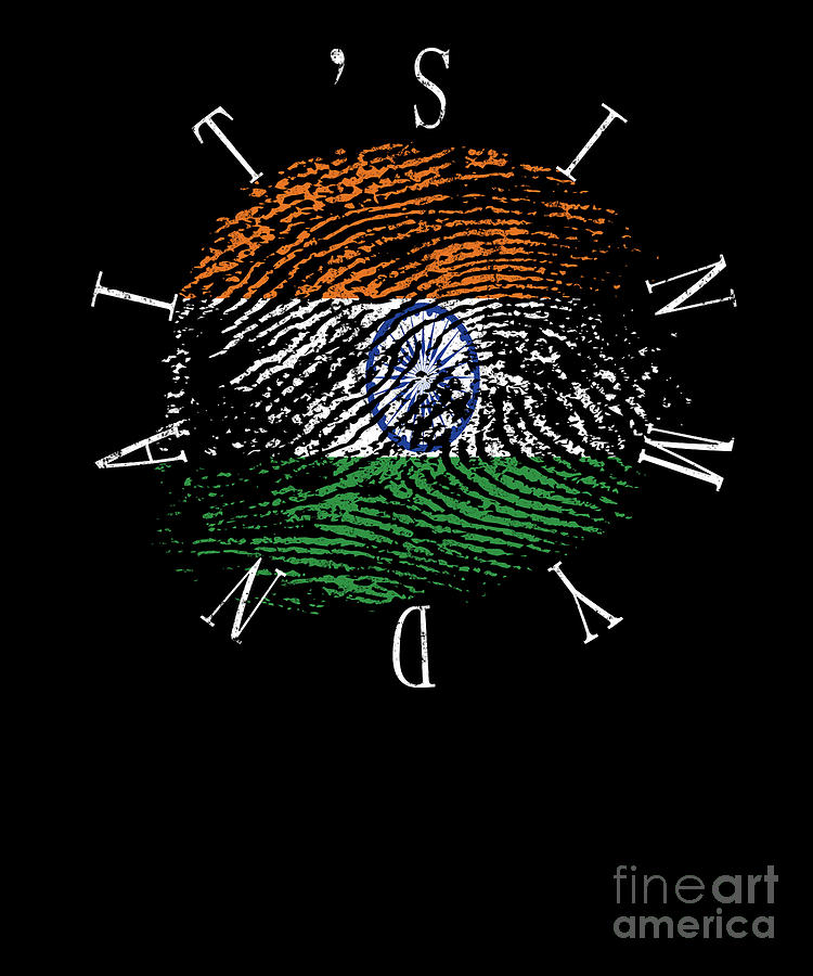 It's In My DNA Indian Flag Shirt India Gifts Tiranga Swaraj T-Shirt