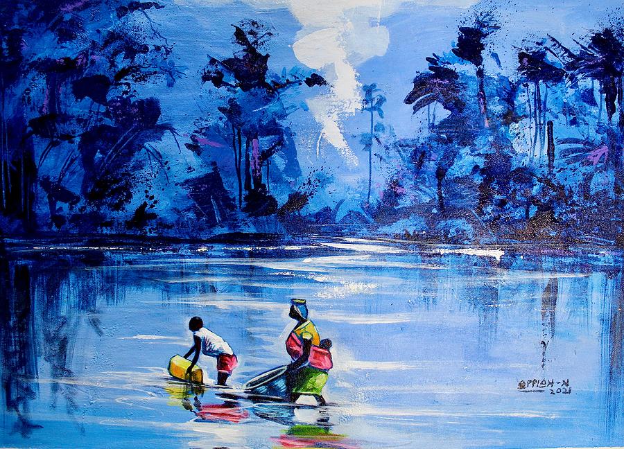 Its my Life Painting by Appiah Ntiaw