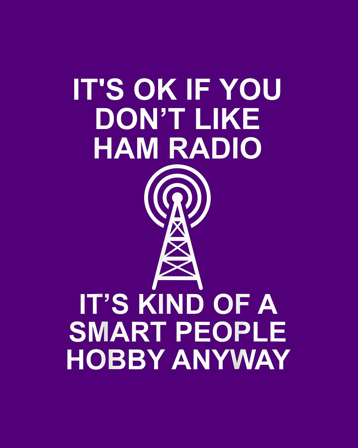 It's Ok If You Don't Like Ham Radio It's Kind Of A Smart Drawing by Do
