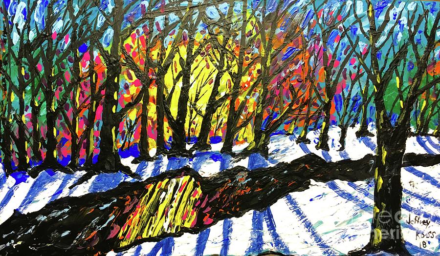 Winter Mixed Media - Its Only A Winter Day  by Jeffrey Koss