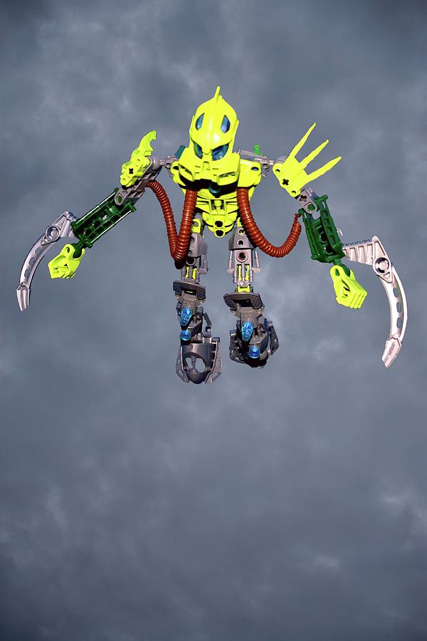 Its Raining Bionicles Photograph by Christopher Mercer