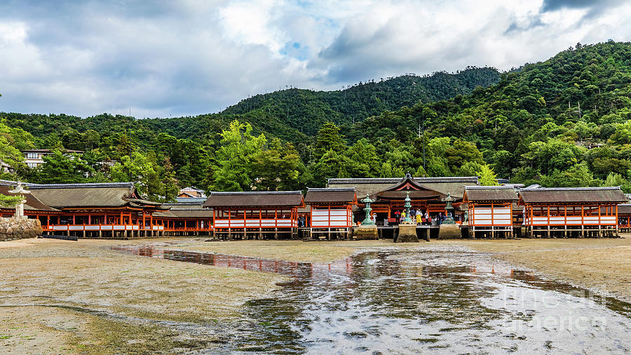 Itsukushima shrine on Miyajima Island Photograph by Lyl Dil Creations