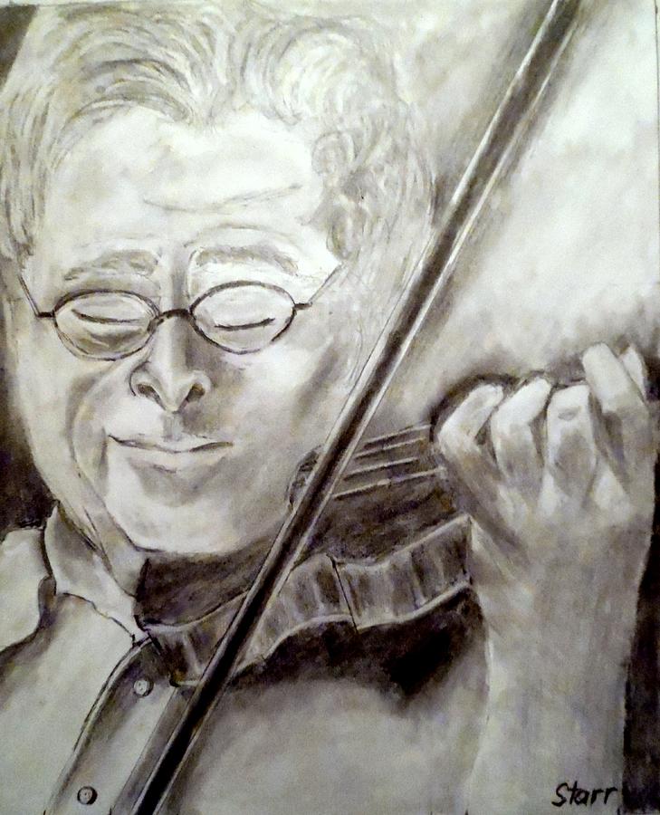 Itzhak Perlman Drawing