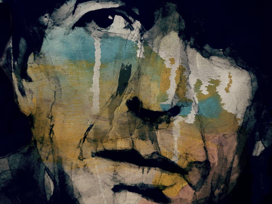 Leonard Cohen Painting - Ive Loved You In The Morning  by Paul Lovering