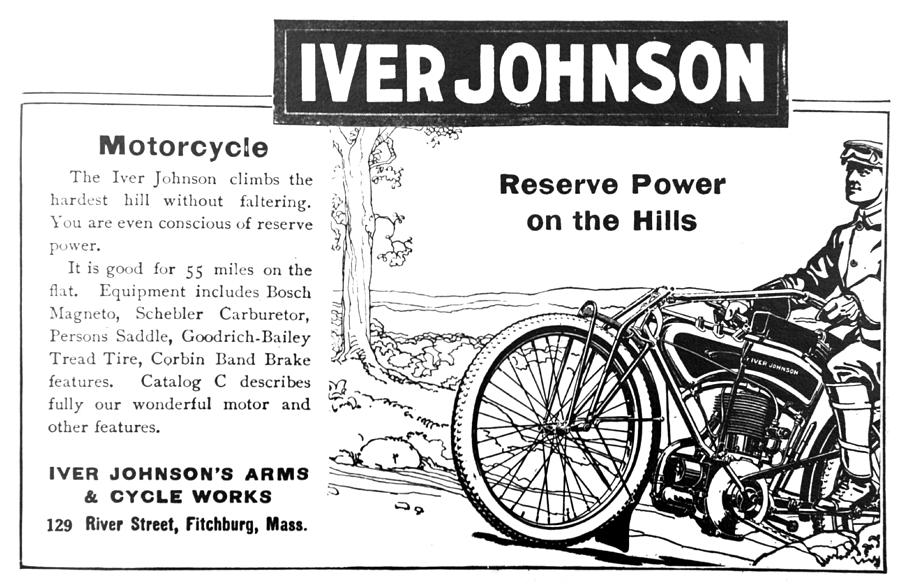Iver Johnson engines early 1900s add Photograph by David Lee Thompson