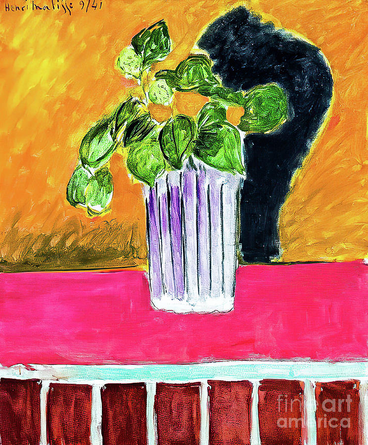 Ivy Branch by Henri Matisse 1941 Painting by Henri Matisse
