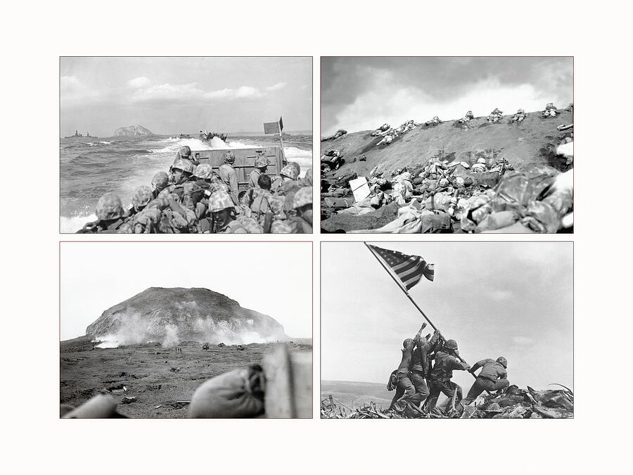 Iwo Jima, February 1945 / War Photography Photograph by War ...