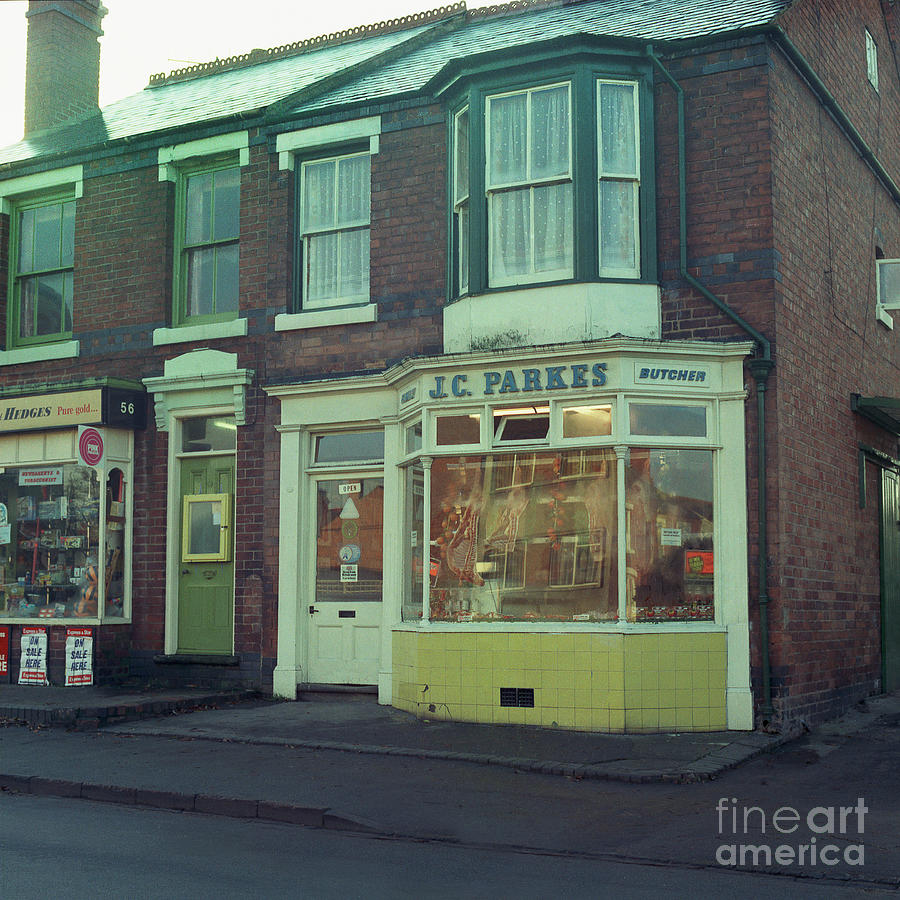 J C Parkes Butchers Stourbridge Photograph by The Archive of Hart ...