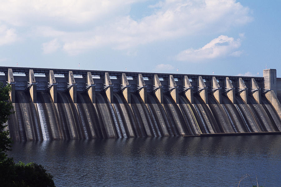 J. Strom Thurmond Hydro Dam , South Carolina Photograph by Comstock Images