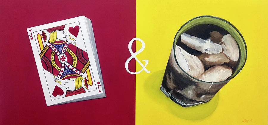 Jack Of Hearts Painting - Jack and Coke by Thomas Blood