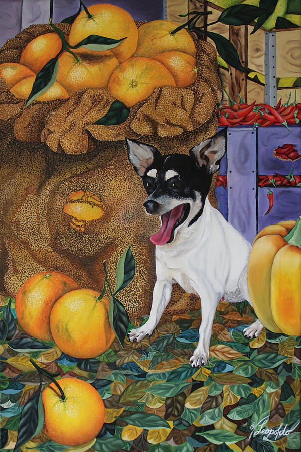 Jack Chihuahua Painting by Jleopold Jleopold
