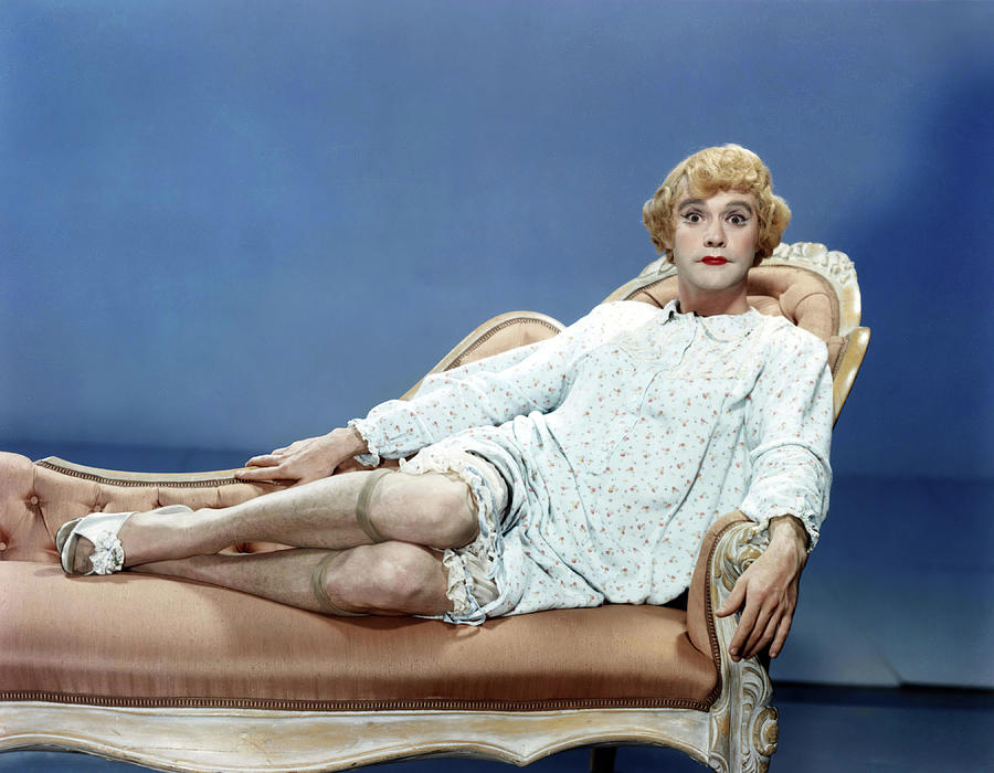 JACK LEMMON in SOME LIKE IT HOT -1959-, directed by BILLY WILDER. Photograph by Album
