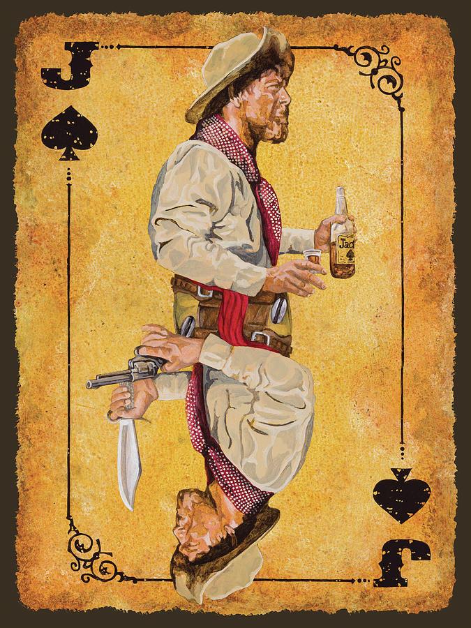 Jack of Spades Painting by Tim Joyner