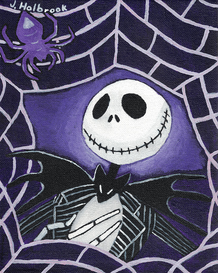 Jack Skellington Painting by Jeremy Holbrook - Fine Art America