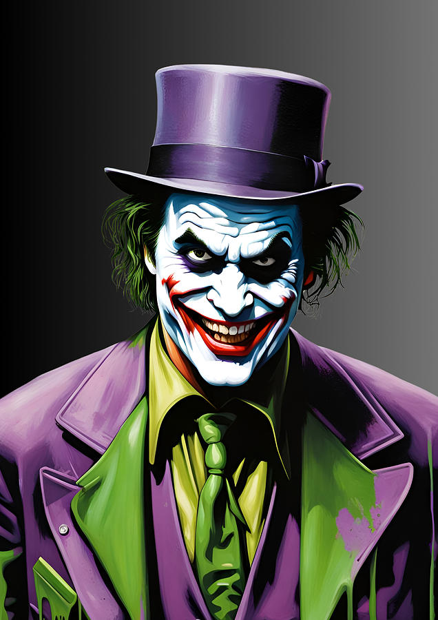 Jack the Joker Painting by CIKA Artist - Fine Art America