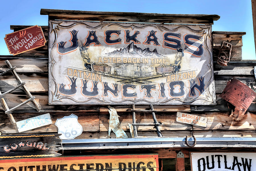 Jackass Junction Photograph by Donna Kennedy