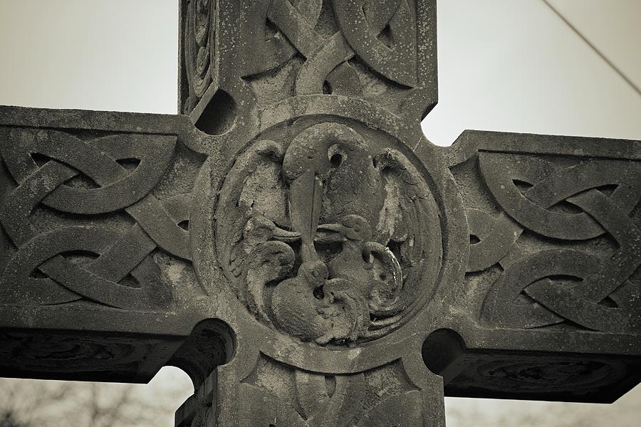 Jackdaw Symbol On Cross Photograph by Watto Photos - Fine Art America