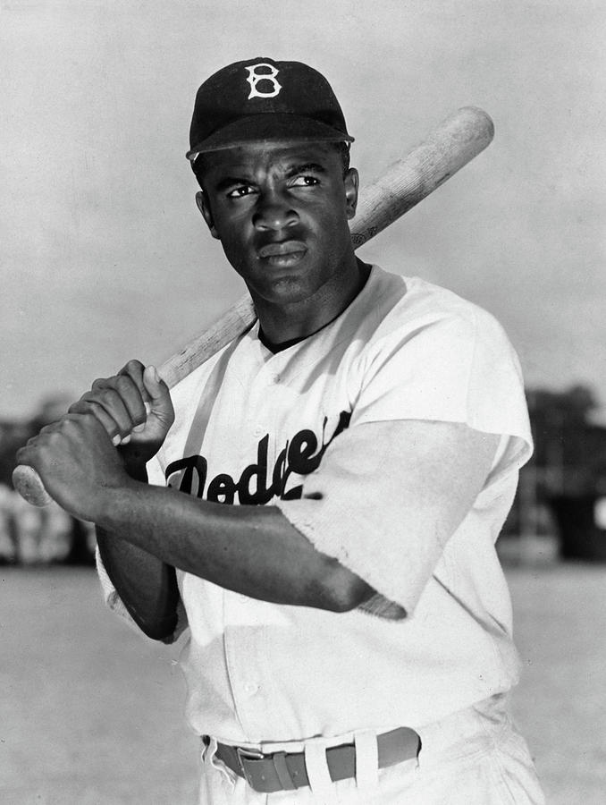 Jackie Robinson, American Baseball Painting by American Photo - Fine ...