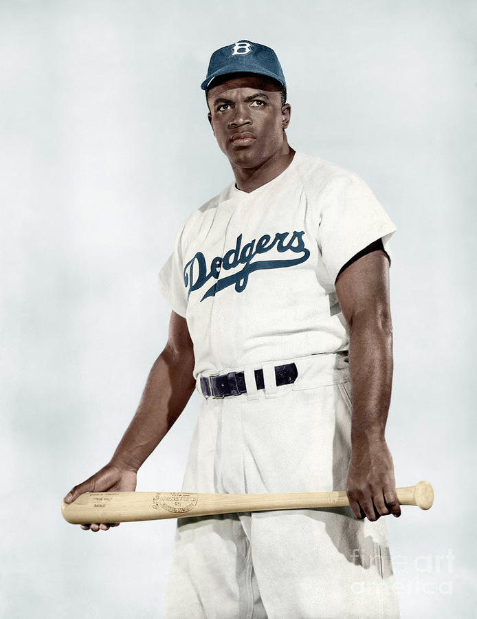 Jackie Robinson Photograph by Granger